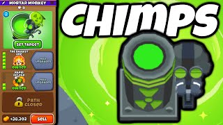 Easy Chimps Strategy Spillway Chimps In BTD6 [upl. by Hsaka596]