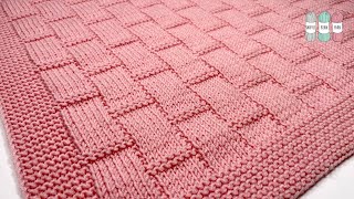 How to Knit the quotEmmaquot Baby Blanket [upl. by Solenne798]