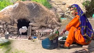 Morning Routine Of Balochistan Hill Top Women And Lifestyle  Pakistan Village Life [upl. by Eerrehs]