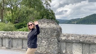 Wales Tourist Attraction Lake Vyrnwy Tour  Sculpture Park amp Rhiwargor Waterfall [upl. by Leontina]