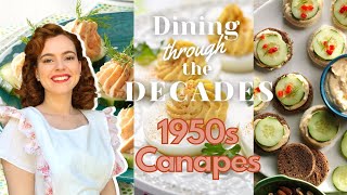 How to make 1950s Canapés  Dining Through The Decades Episode 1 [upl. by Yeliah398]