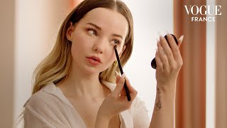 Le maquillage sophistiqué de Dove Cameron  Mes conseils beauté  Vogue France [upl. by Elaen]