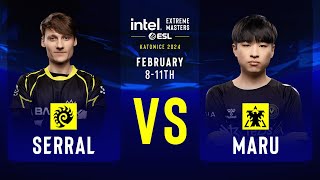 Serral vs Maru  IEM SC2 Katowice 2024  Grand Final [upl. by Ahsiniuq]