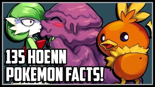 135 Facts About the 135 Hoenn Pokemon [upl. by Honniball]