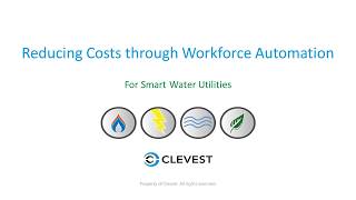 Mobile Workforce Management for Water Utilities Webinar [upl. by Segal]