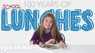 Kids Try 100 Years of School Lunches [upl. by Edahsalof824]