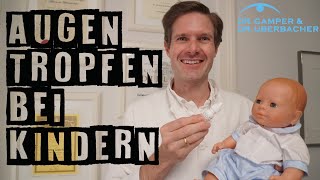 Wie verwendet man Augentropfen bei Kindern [upl. by Brena863]