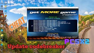 Cara cheat pcsx2 update 2048 games codebreaker all naruto ps2 game [upl. by Gere]