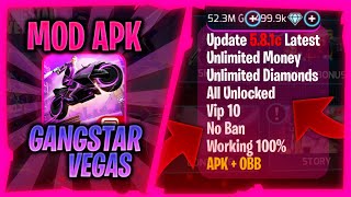 gangstar vegas mod apk 2023 all items unlocked [upl. by Aihsercal]