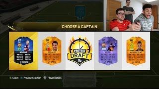 THE FASTEST FUT DRAFT ON FIFA 16 World Record Fastest Ever FUT Draft [upl. by Colas]