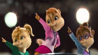 We No Speak AmericanoConga Chipmunks amp Chipettes Real Voices [upl. by Alidia983]