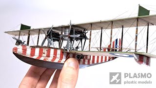 WW I Felixstowe F2A  Roden 172  Aircraft Model [upl. by Namzaj207]