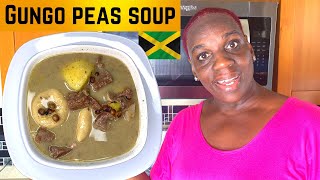 How To Prepare The PERFECT Gungo Peas Soup  Jamaican Style 🇯🇲 [upl. by Buffum]