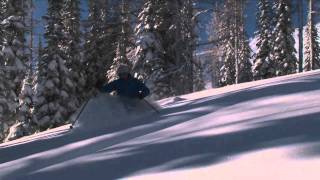 Tree Skiing at Schweitzer Mountain Resort [upl. by Eelrebma485]