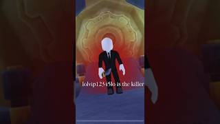 Scared killer  Roblox Survive the killer survivethekillerroblox roblox survivethekiller [upl. by Bonner538]