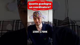 Quanto guadagna un coordinatore infermieristico infermieristica divulgazione [upl. by Essilec601]