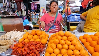 Filipino Street Food Tour  BALUT and KWEK KWEK at Quiapo Market Manila Philippines [upl. by Malti]