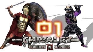 Lets Play 01  Deadliest Warrior  WIR SIND SPARTAUnd Samurai Deutsch German [upl. by Ramsa]