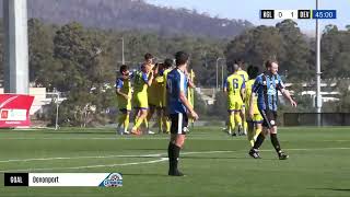 NPL Summer Cup Final Kingborough v Devonport Goal Highlights [upl. by Etz278]