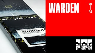 2022 Rome Warden Snowboard [upl. by Teragram]