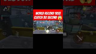 world record 1 vs 3 clutch 😱 Teams call me noob🤬  Free Fire MAX  MD ZIDDI BOY freefire shorts [upl. by Camilia]