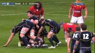 Grand Slam Years Wales 2012  Wales v Scotland [upl. by Brawner133]