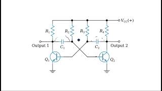 Astable multivibrator  Diagram amp Working  Pulse Digital Circuits  PDC   Lec58 [upl. by Toffey]