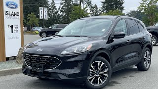 2022 Ford Escape SE  Panoramic Moonroof NAV AWD Review  Island Ford [upl. by Hselin715]