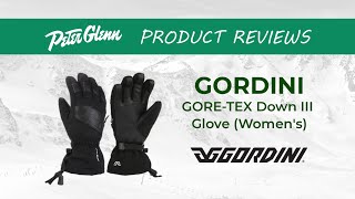 Gordini GORETEX Down III Glove Review By Peter Glenn [upl. by Linetta54]