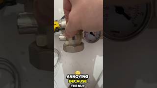 Underfloor heating pump plumber plumbing plumbersoftiktok fyp foryoupage easy boring wow [upl. by Arramahs]