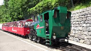 Brienzer Rothorn Steam Railway [upl. by Dnama344]