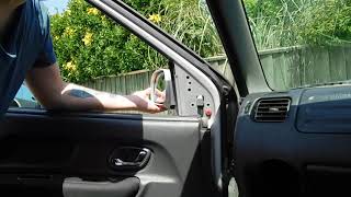 2005 Ignis Sport Wind Deflector Removal How To [upl. by Ethel]