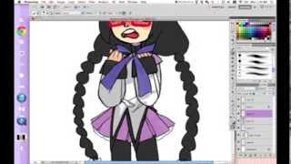 Homura speedpaint [upl. by Jamie]