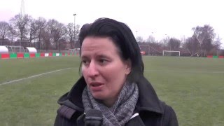 Tamara Cassimon na FCHalveweg Zonhoven  KOVCSterrenbeek op 23012016 [upl. by Anitnoc]