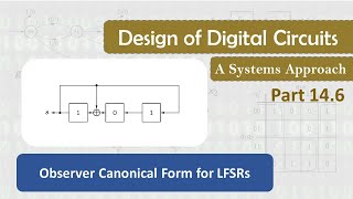 146 Observer Canonical Form for LFSRs [upl. by Elockin928]