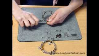 Sieraden maken  DIY Project 5 Een spiraal armband maken [upl. by Elocel]