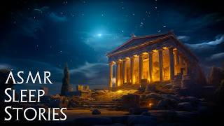 ASMR Greek Mythology 14 stories to fall asleep Odyssey Troy Orpheus Pandora Heracles [upl. by Sisely]