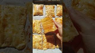 Feuilletés aux pommes 🍎 pomme pâtefeuilletée puffpastry apple applerecipe fallfood fallrecipe [upl. by Tnafni]