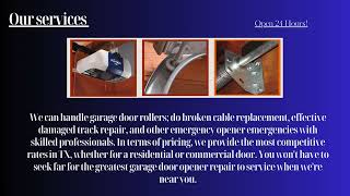 Garage Door Opener Repair [upl. by Reni]