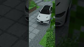 Giulia x Minecraft Giulia alfaromeogiulia edit cinematic movie 4k Inspiration notmissile [upl. by Yelac]