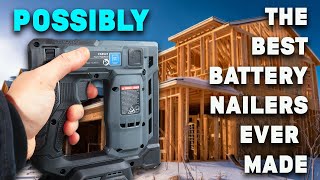 Possibly the BEST cordless nailers EVERY MADE [upl. by Zennas]