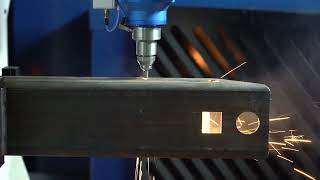 Bevel Cutting Head for Tube Laser CloseUp Look [upl. by Nairehs]