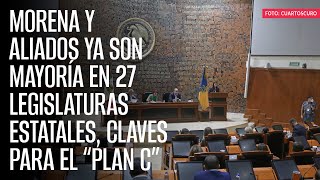 Morena y aliados ya son mayoría en 27 legislaturas estatales claves para el “Plan C” [upl. by Narcissus5]