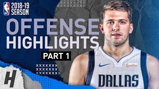 Luka Doncic BEST Offense Highlights from 201819 NBA Season Defense Included Part 1 [upl. by Eustasius]