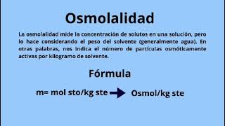 preparación amortiguadora de fosfato y calculos de osmolaridad y osmolalidad [upl. by Ruhtua]