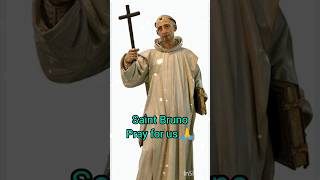 saint bruno of cologne  founder of carthusian monks saintoftheday shortsfeed saint shorts [upl. by Sarajane]