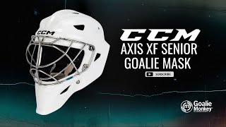 Could This Be the Ultimate Goalie Mask Meet the CCM Axis XF [upl. by Eycats477]