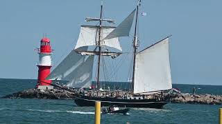 Hanse Sail 2024  Rostock bis Warnemünde [upl. by Sari]