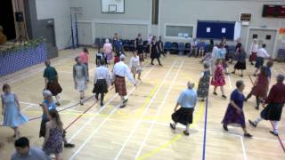 Balmoral StrathspeyBeginners Scottish Country Dance Oct 2014 [upl. by Halladba]