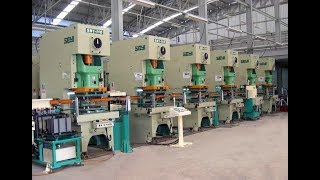 automatic cnc pressing line for car parts  Number control press hole machine [upl. by Aiouqahs777]